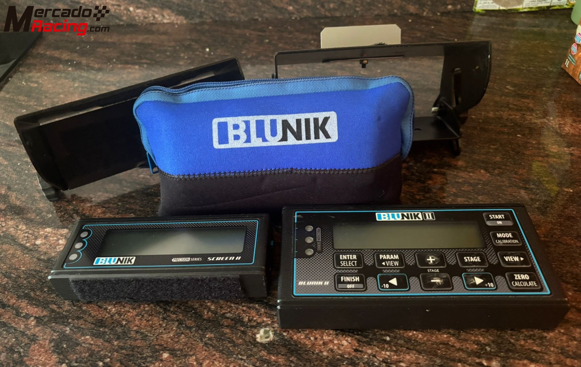 Blunik ii + pantalla screen piloto + soporte