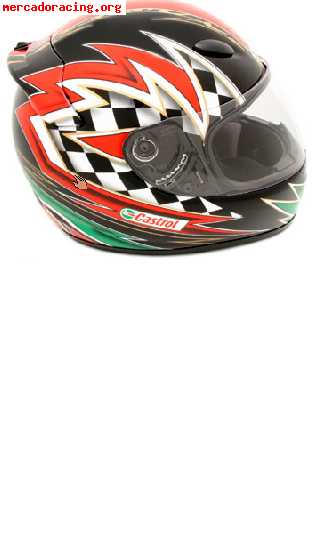 Castrol racing-team  casco integral diseño exclusivo castrol