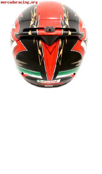 Castrol racing-team  casco integral diseño exclusivo castrol