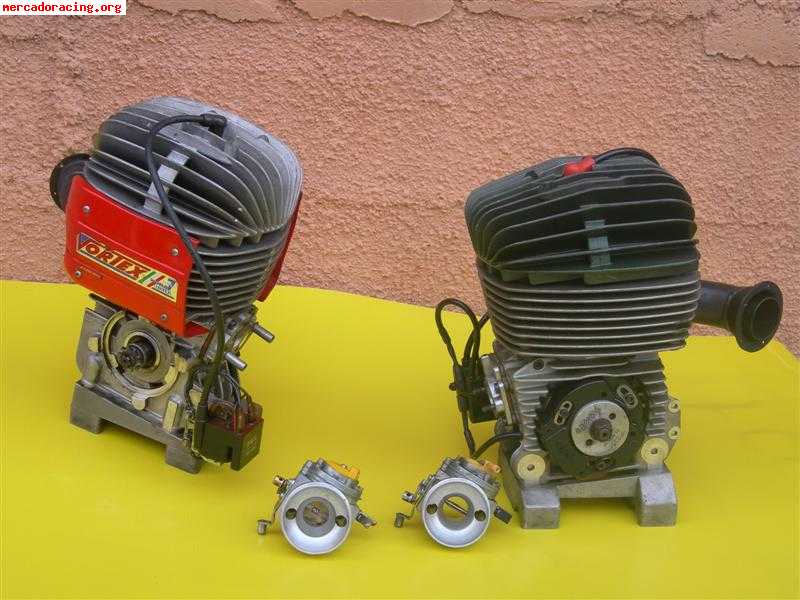 Vendo 2 motores competicion con carburacion