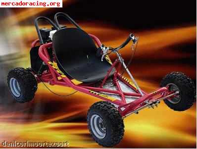Kart nuevo con ruedas de todoterreno