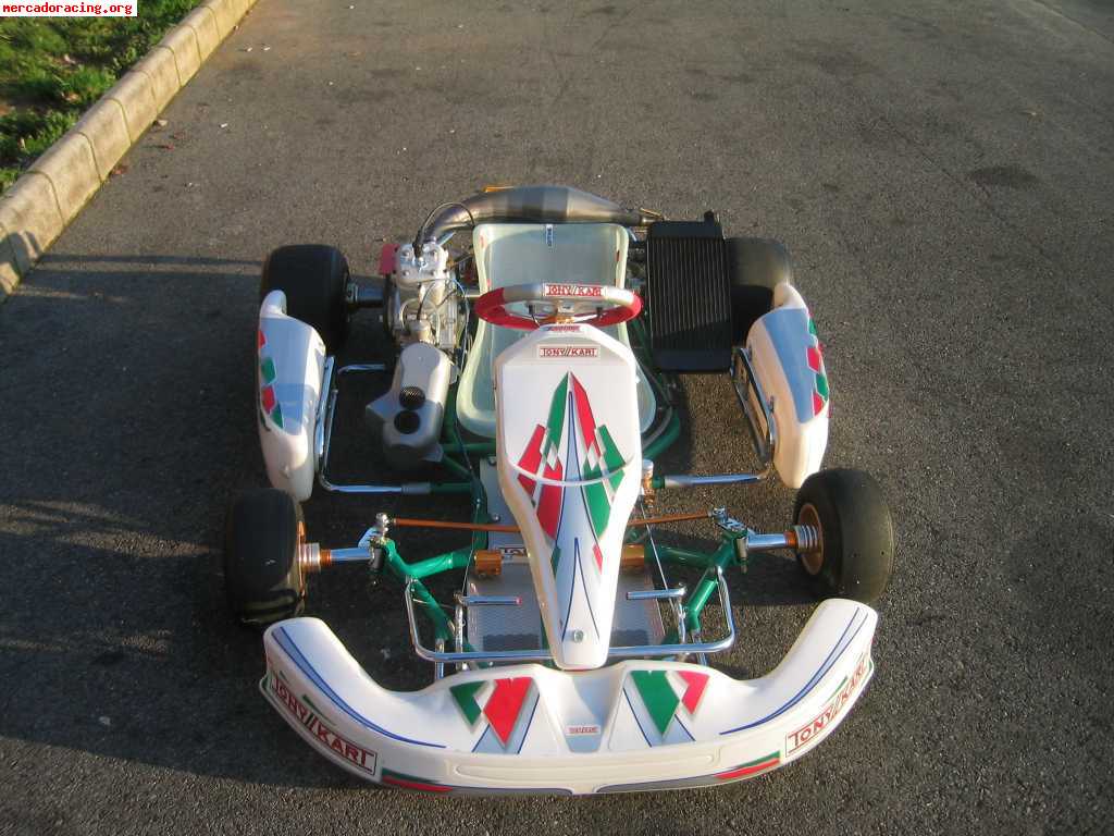 Se vende tony-kart racer evs 125 cc automatico (vortex rock)