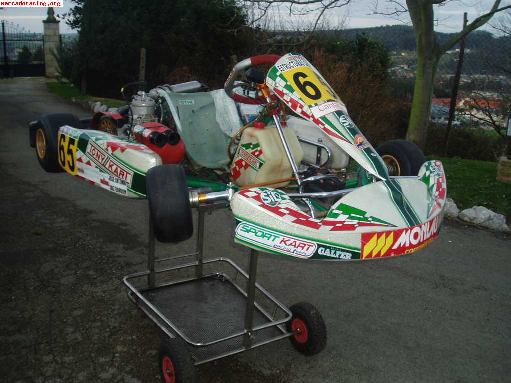 Vendo kart kf3 de tonykart preparado para el campeonato de e