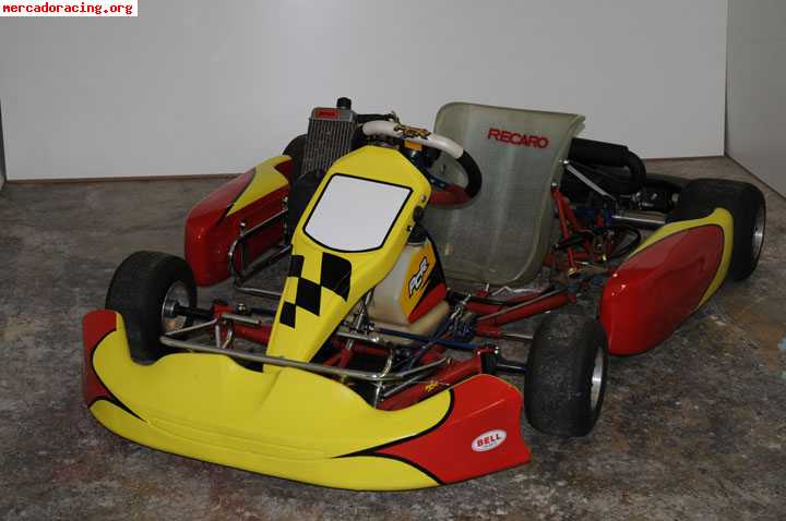 Kart pcr tope de gama rotax 125cc max 