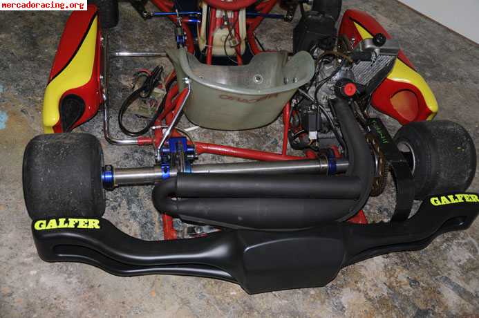 Kart pcr tope de gama rotax 125cc max 