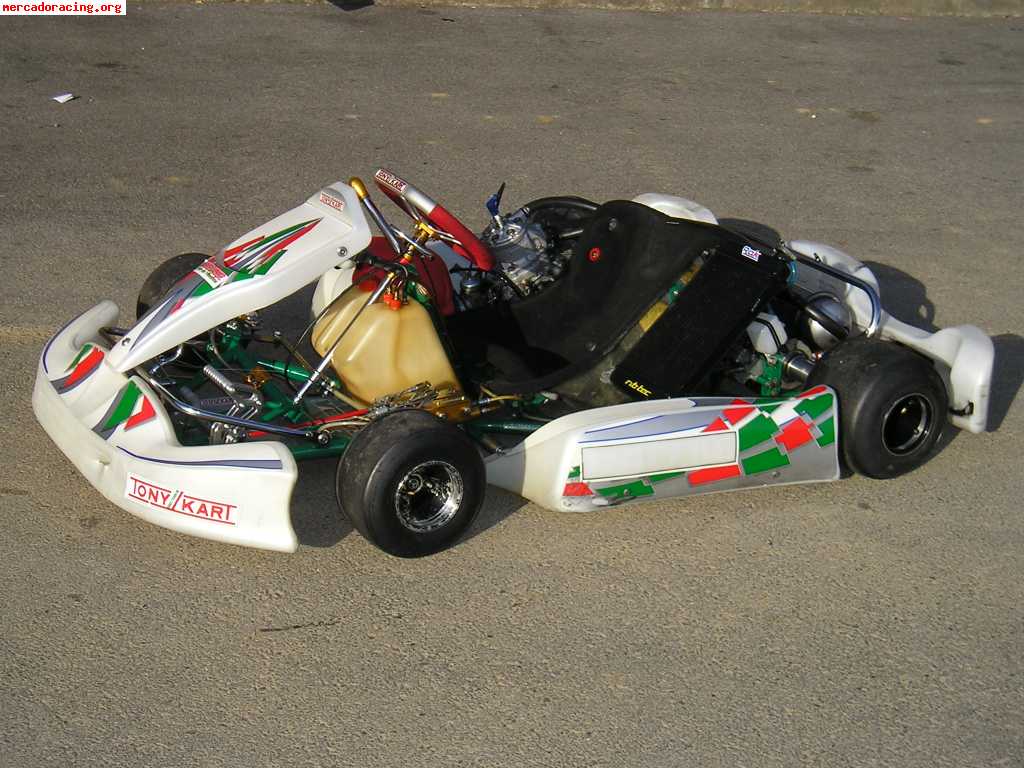 Vendo tony kart 125 icc 6 vel