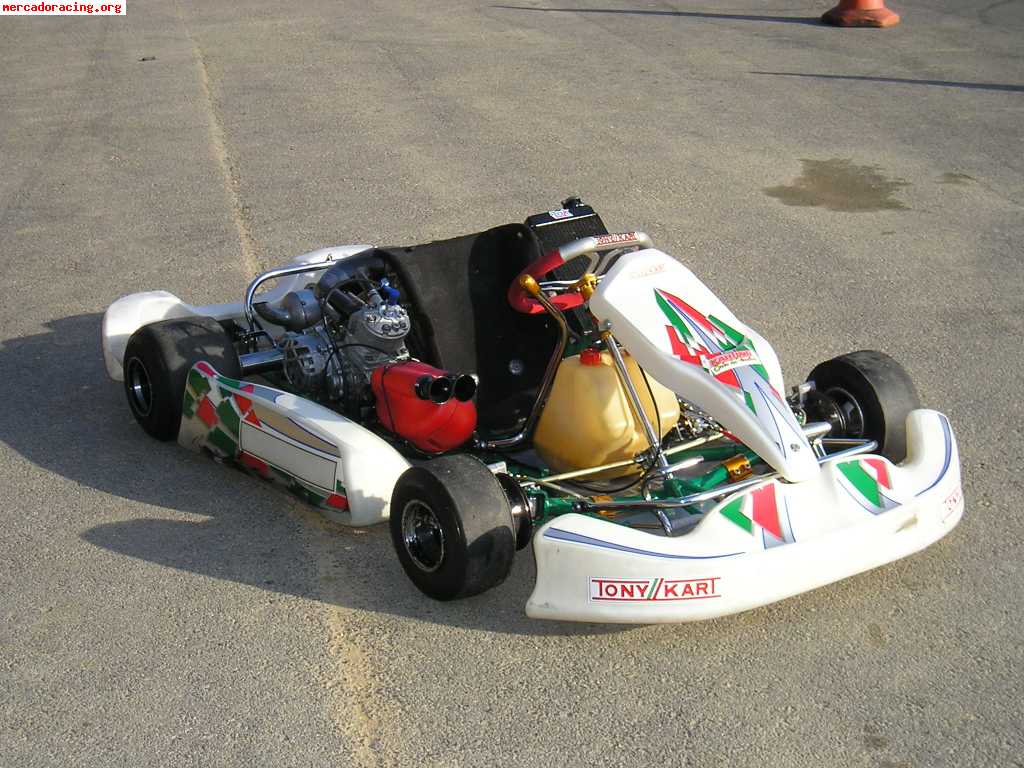 Vendo tony kart 125 icc 6 vel