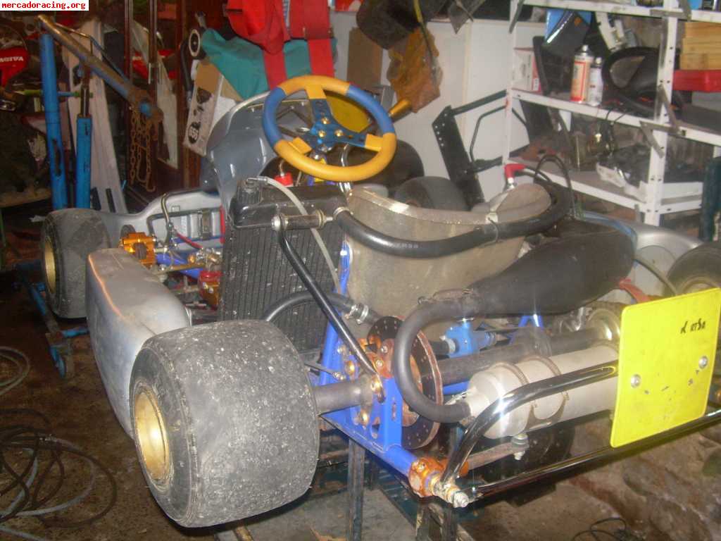 Lote de kart y moto de cross