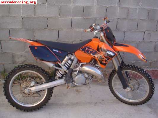 Cambio ktm 125sx por kart