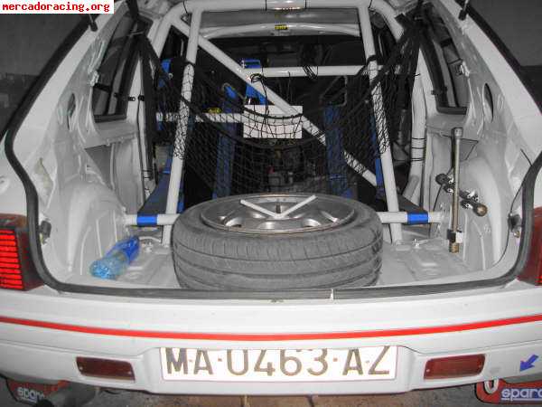 Se cambia 205 gti de rallye asfalto por kart