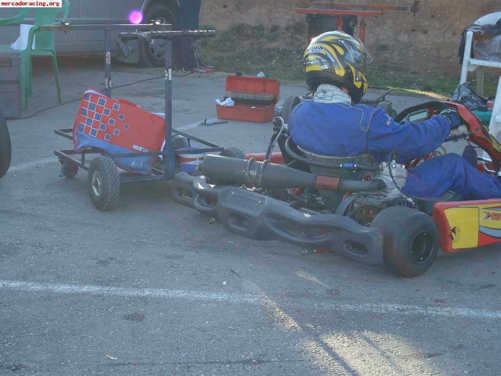 Vendo chasis maranello motor x30 iame parilla 125cc automati