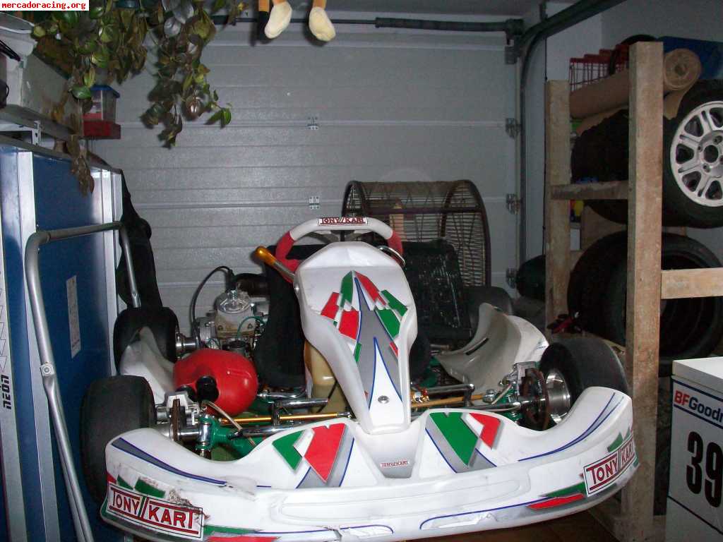 Se vende tonykart venox con motor recien rebisado.