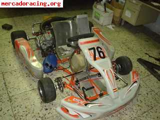 Kart 175cc 2tiempos motor seven