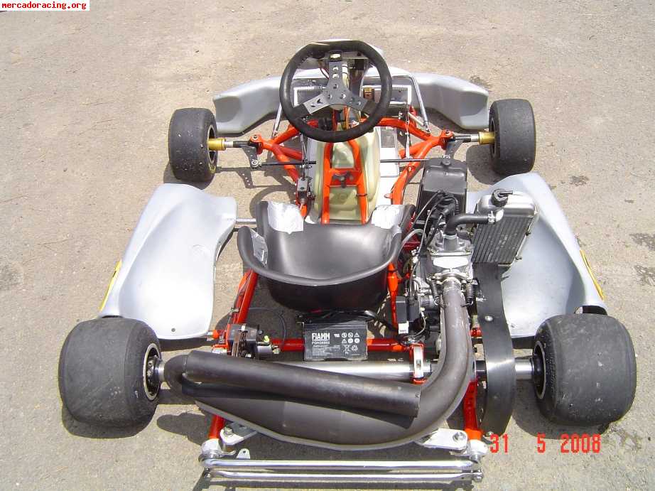 Kart math 1 motor rotax 125 todo 2006, precio inmejorable