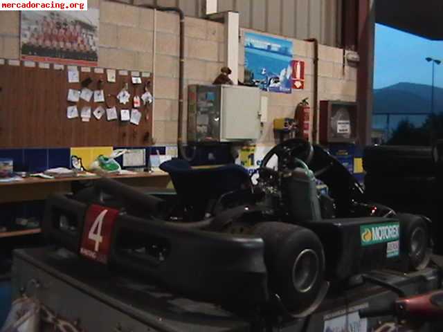      kart rotax mas  125 con carro y acesorios      