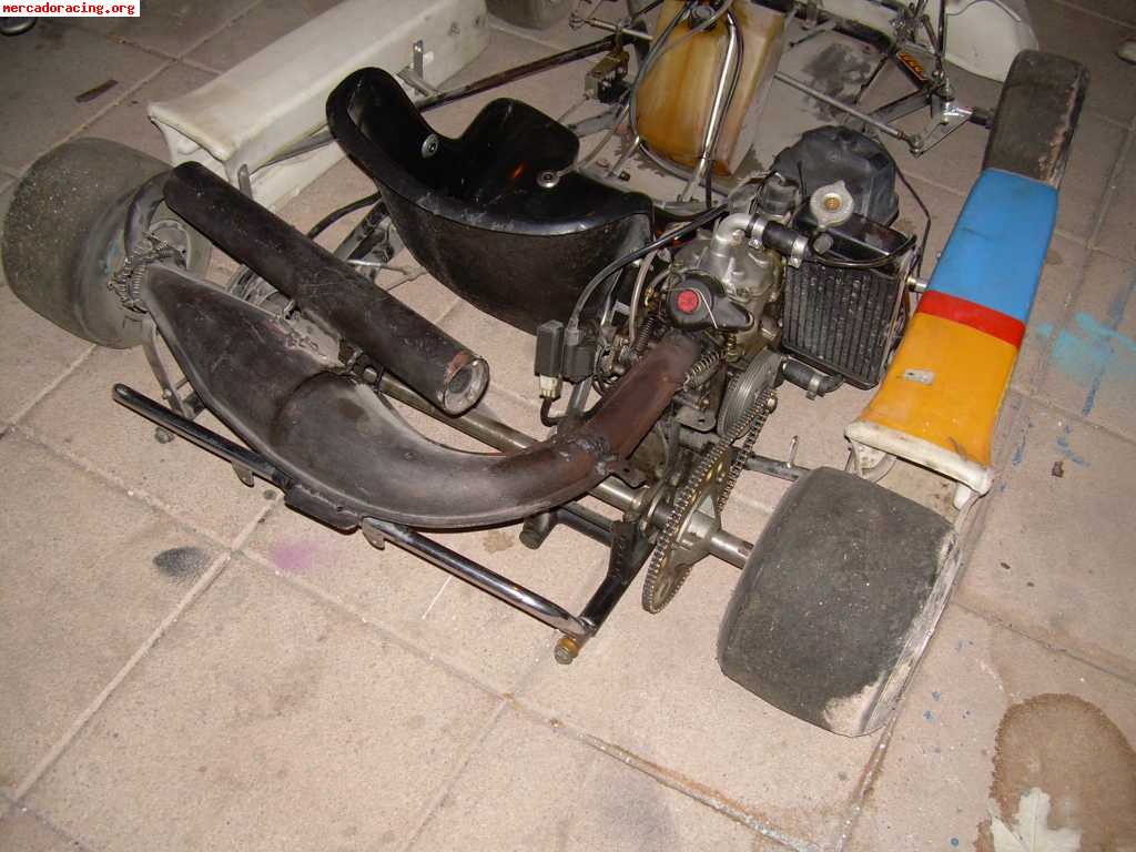 Vendo kart rotax 125cc