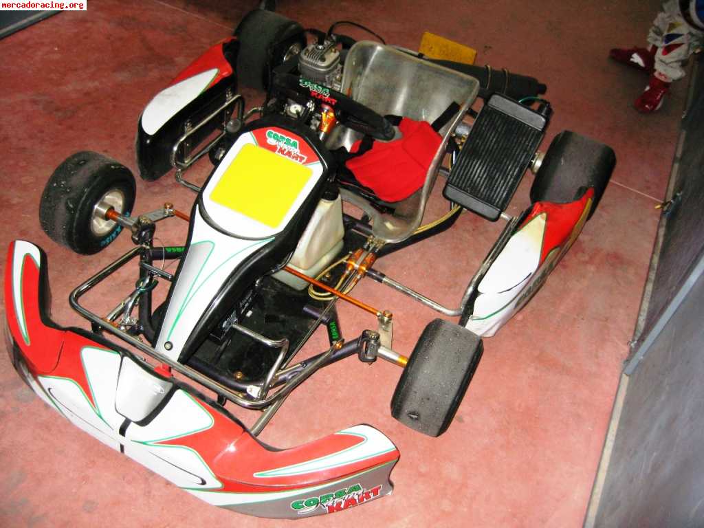 Vendo o cambio kart parilla x30 125 chasis corsa