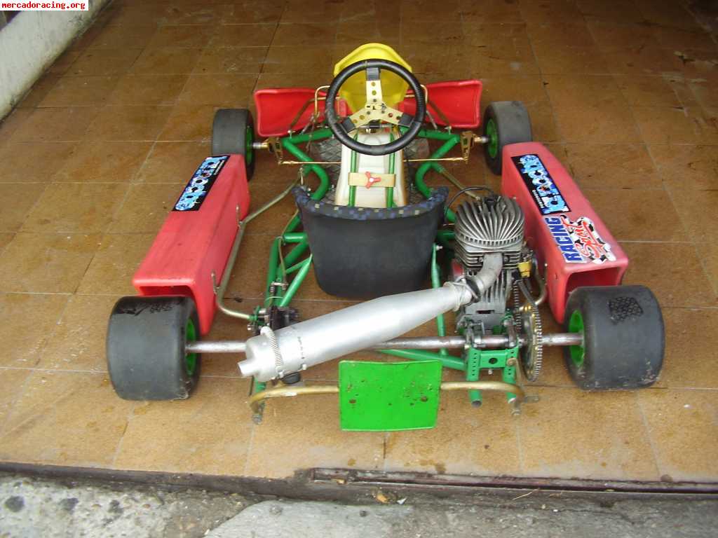 Se vende o se cambia kart 100cc motor pcr con carburador de 