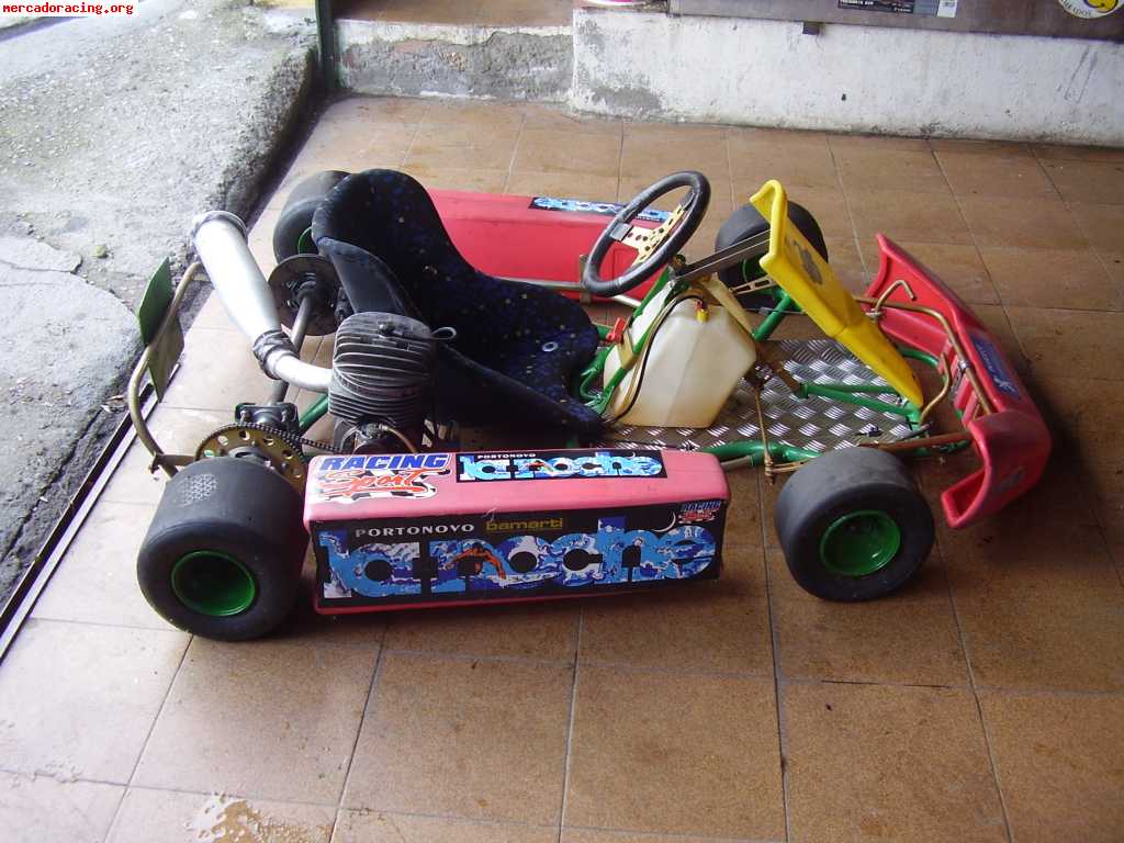 Se vende o se cambia kart 100cc motor pcr con carburador de 