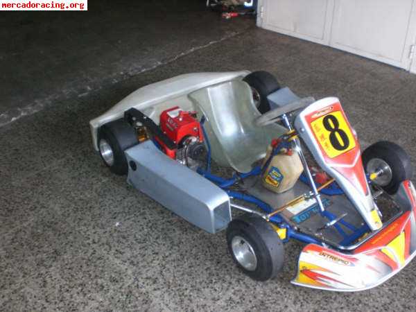 Se vendo top kart alevin con motor comer w80 del año 2007