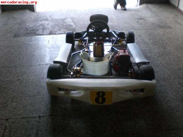 Se vendo top kart alevin con motor comer w80 del año 2007