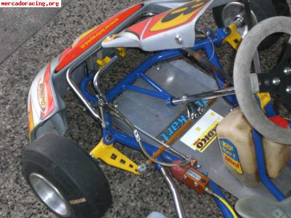 Se vendo top kart alevin con motor comer w80 del año 2007