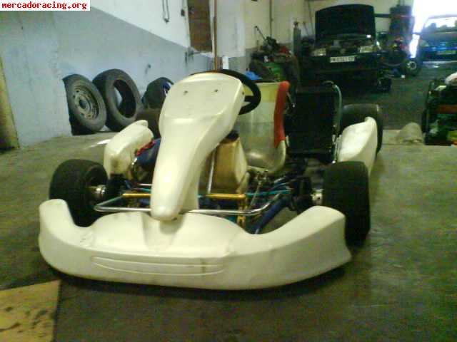 Vendo kart crs 125 6 marchas