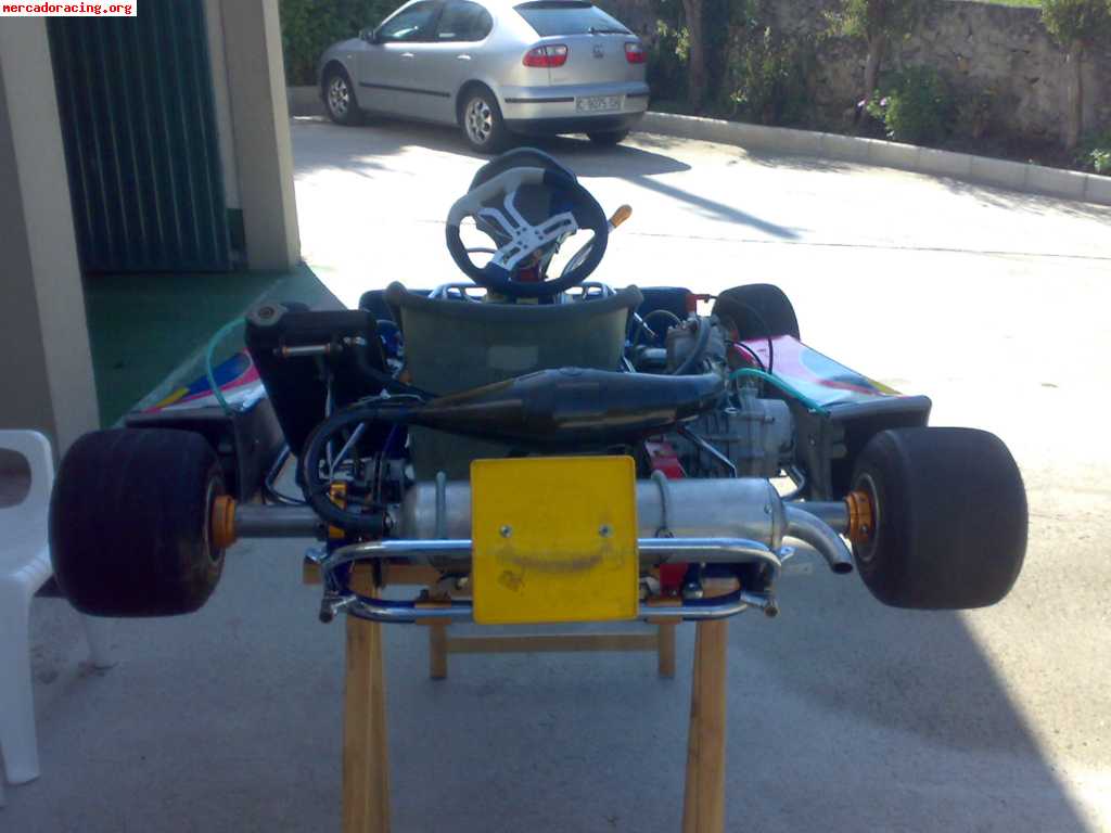 Vendo kart icc 125 6v