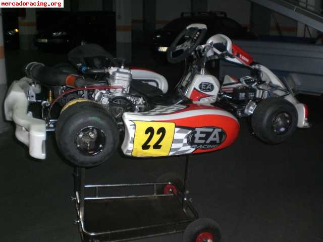 Se vende ea racing hard rock del 2008 con freno delantero y 