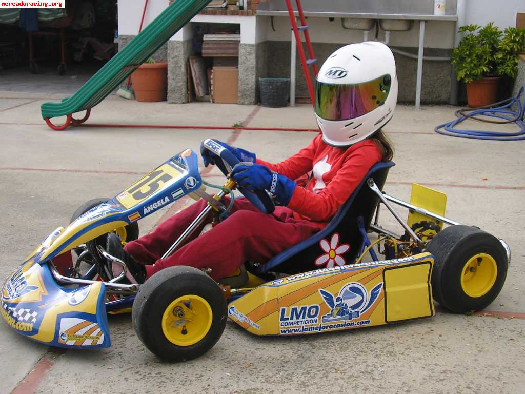 Vendo kart cadete (niñ@) top kart estado impecable usado sol