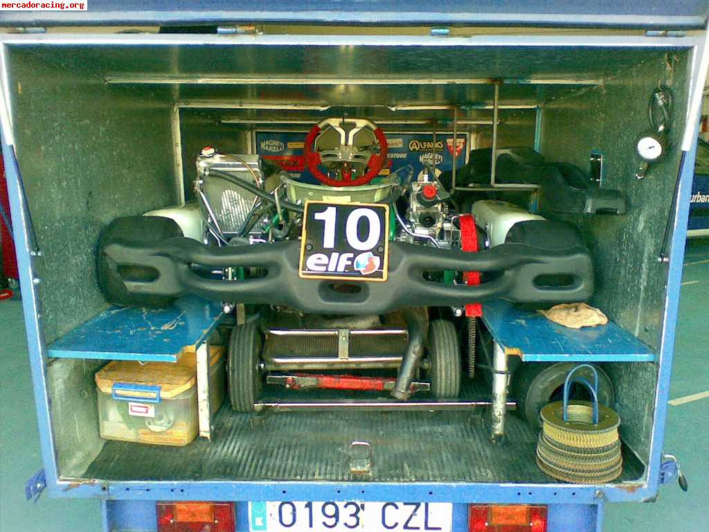 Se vende equipo completo karting