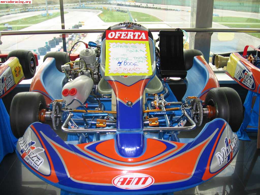 Se vende monza (birel) con tm k9b (preparado) del 2008 