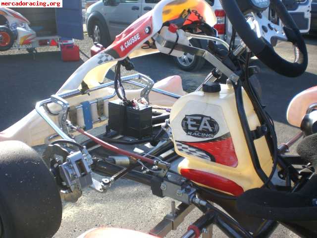 Se vende ea racing hard rock con freno delantero y motor x30