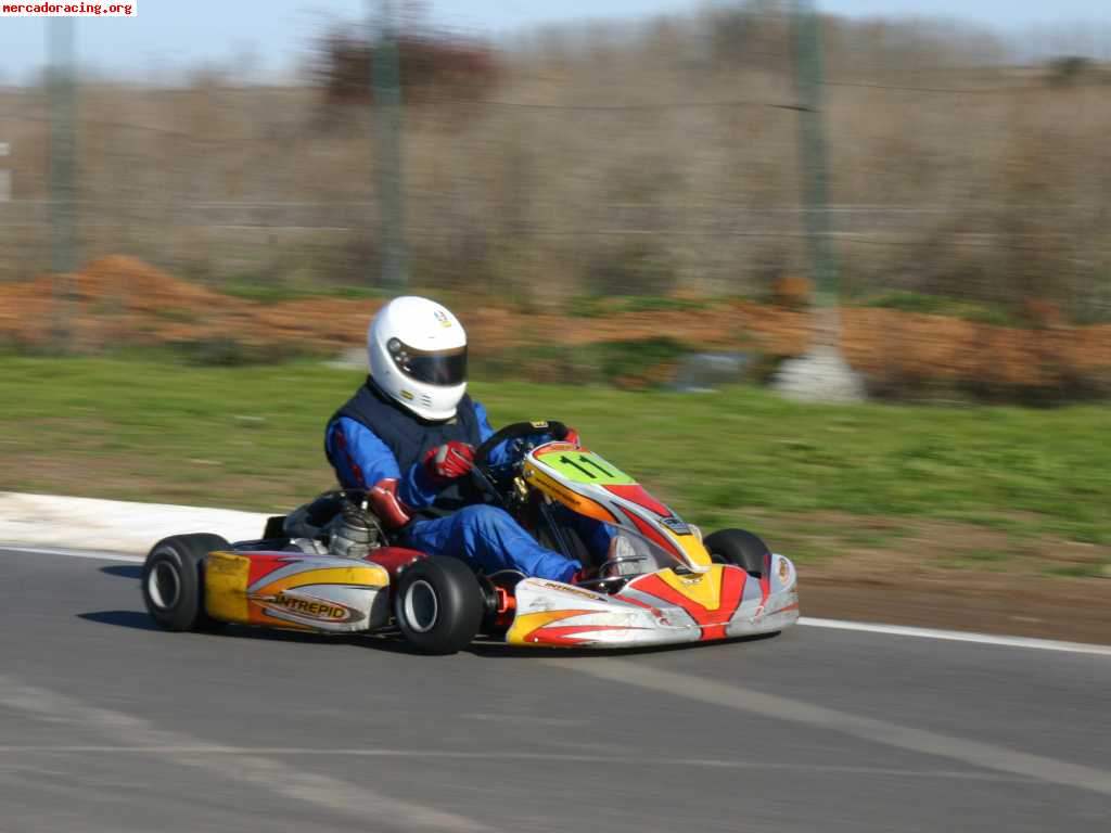 Kart intrepid 125 6 velocidades y muchos repuestos