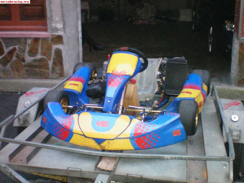 Vendo kart inter a refrigerado por agua