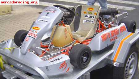 Vendo kart inter a con motor iame