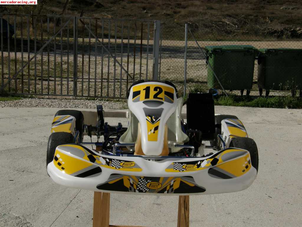 Se vende kart parolin-leopard 125cc