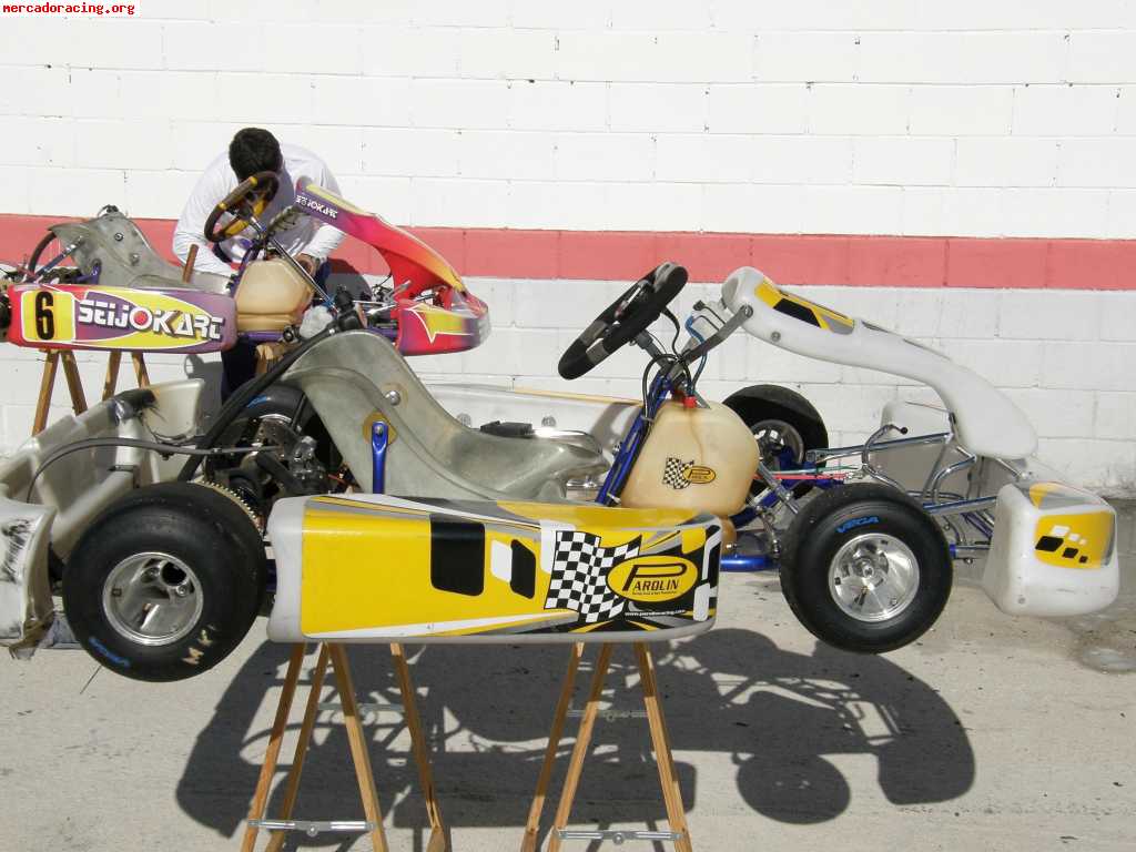 Se vende kart parolin-leopard 125cc