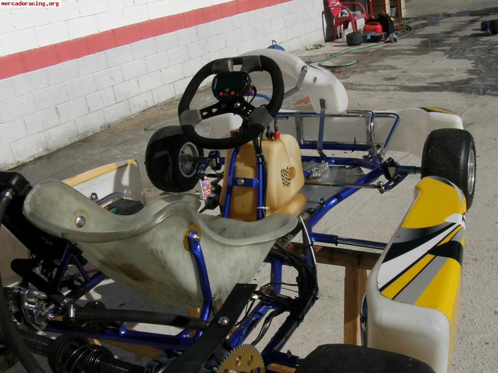 Se vende kart parolin-leopard 125cc