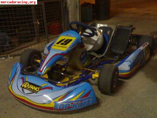 Kart 125 leopart chasis topkart perfecto estado