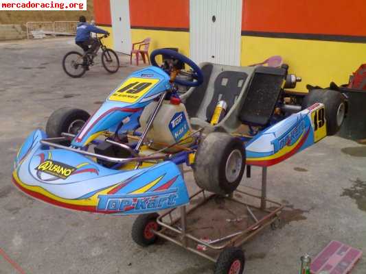 Kart 125 leopart chasis topkart perfecto estado