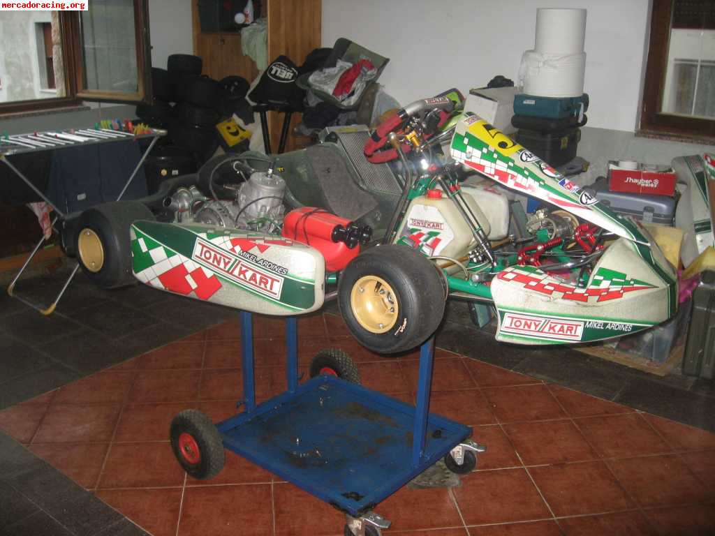 Se vende tonykart racer evx 2007 kz2