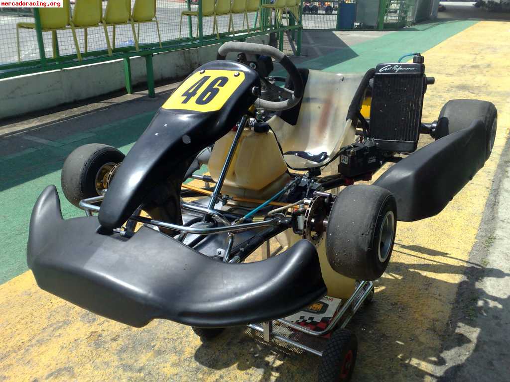 Se vende o cambia kart 125