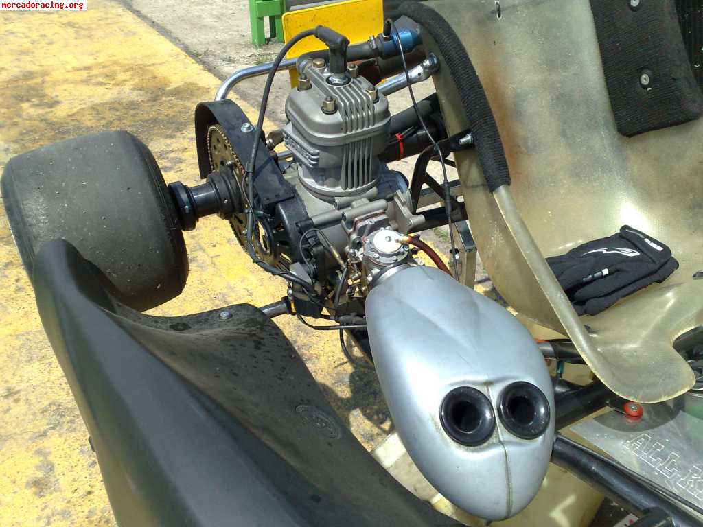 Se vende o cambia kart 125