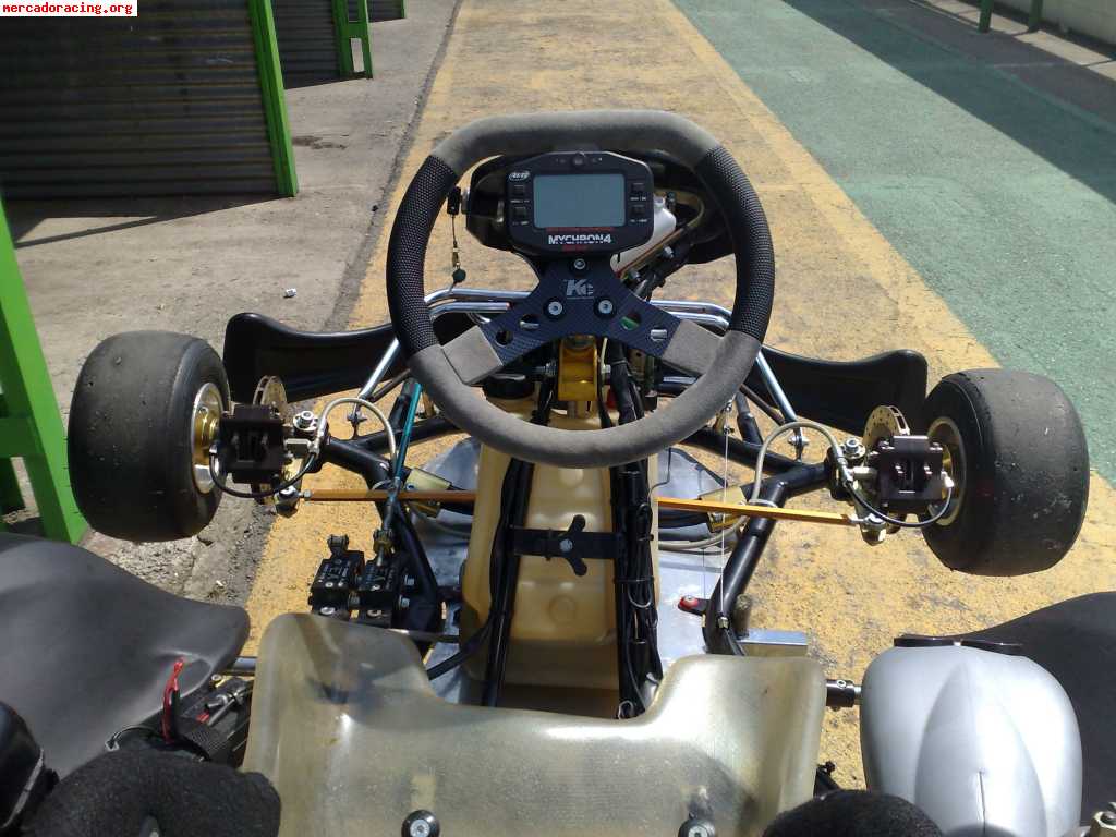 Se vende o cambia kart 125