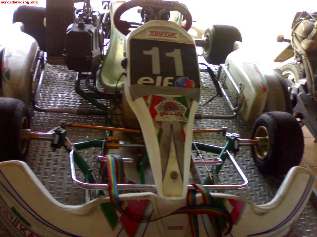 Vendo tony kart//rotax max