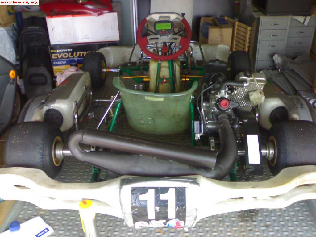 Vendo tony kart//rotax max