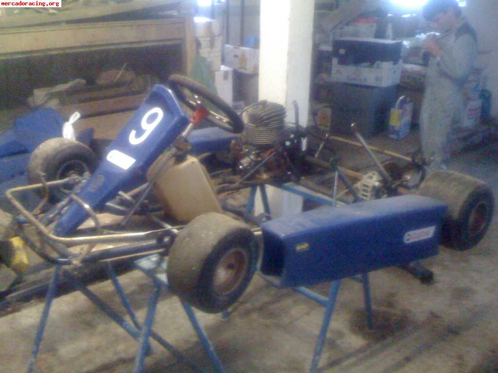 Kart con sin carburador ni piston 