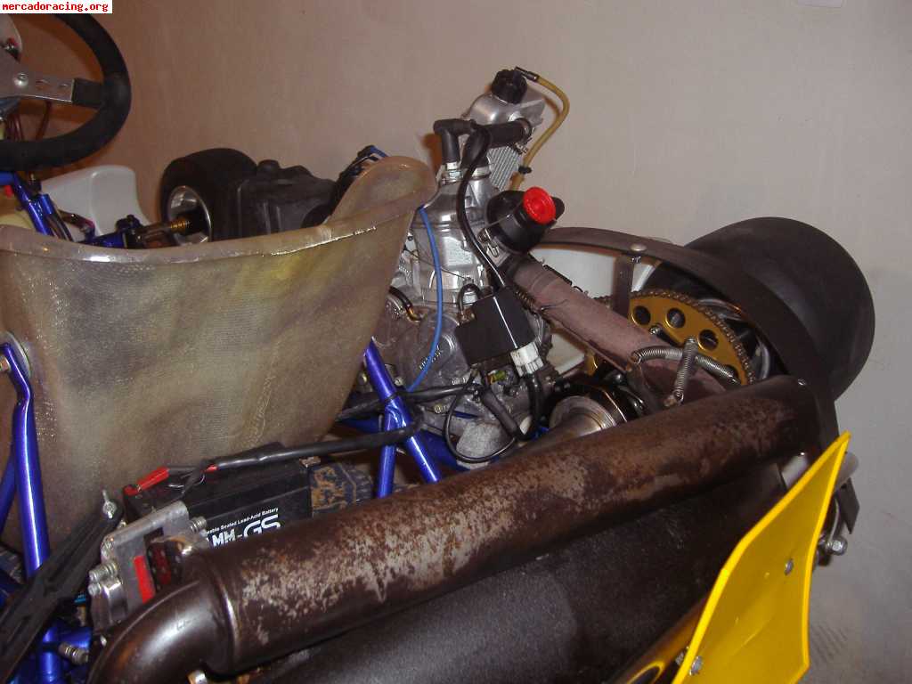 Kart rottax 125 automatico impecable