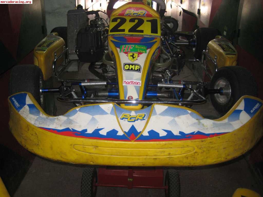 Vendo o cambio kart año 2006 cto. del mundo